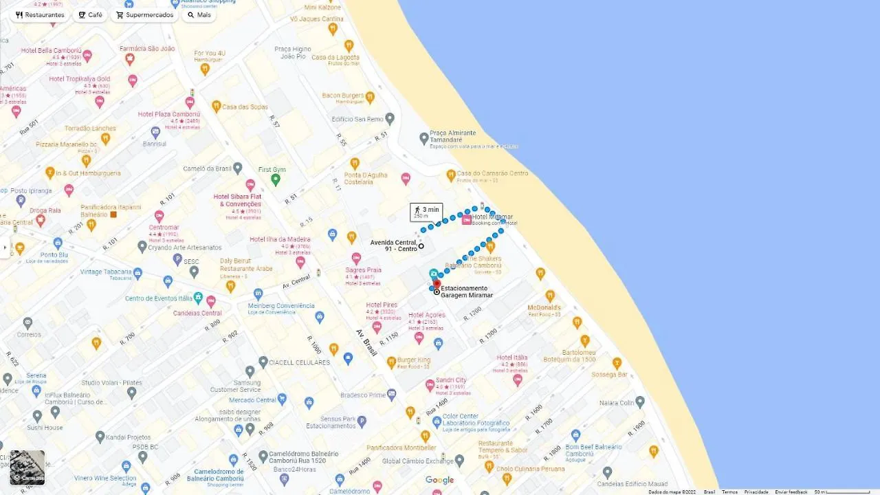 Clr82 - Calcadao, 1 Dorm Climatizado, Garagem Apartment Balneario Camboriu Brazil